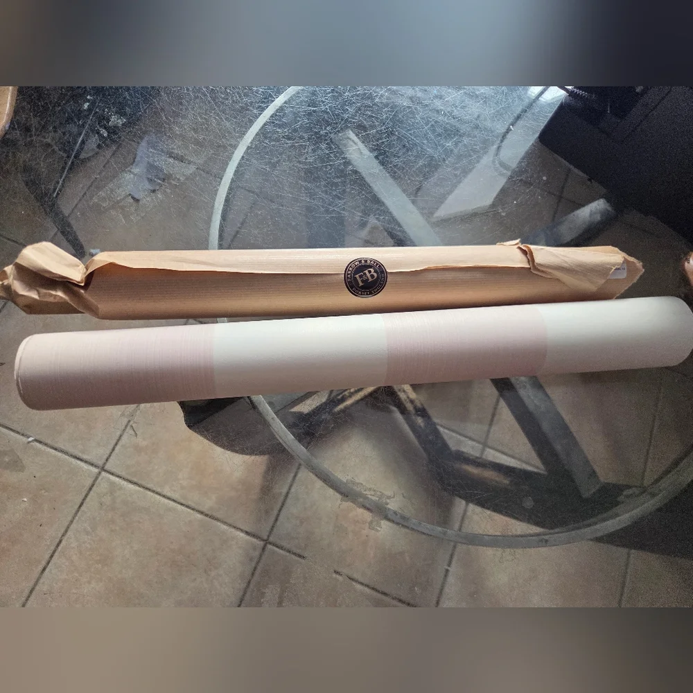 Farrow & Ball Broad Stripe Pink Ground One Roll